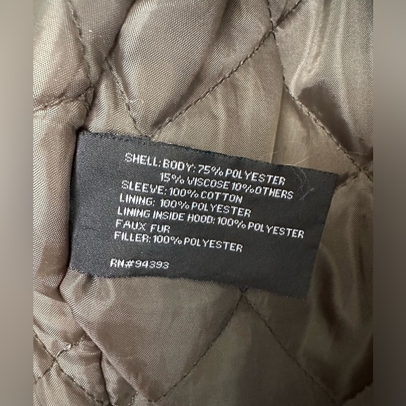 🚨 Coffeeshop Mixed Media Aztec Tribal Patterned Print Hooded Coat. Medium. - Picture 11 of 14